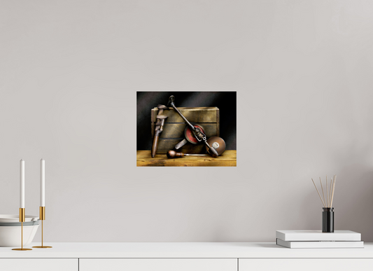 12 x 9″, Photo Print On Fuji Crystal DP II Legacy in Light — Grandfather's Tools, Study No. 2