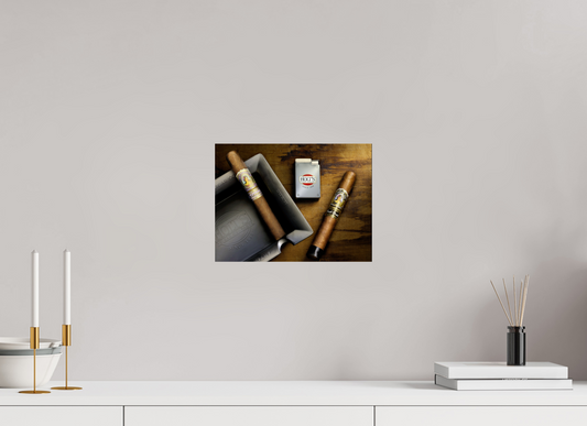12 x 9″, Photo Print On Fuji Crystal DP II Holt's Cigar Light Painting | La Aroma De Cuba Fine Art Photography