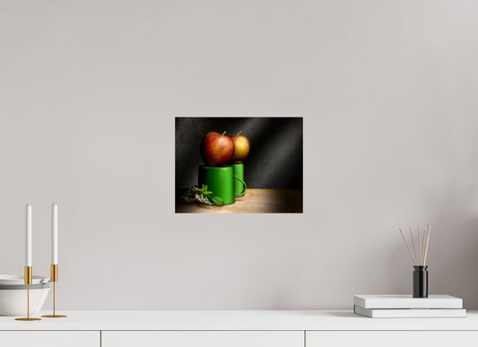12 x 9″, Photo Print On Fuji Crystal DP II Cups & Apples | Light Painted Fine Art Print