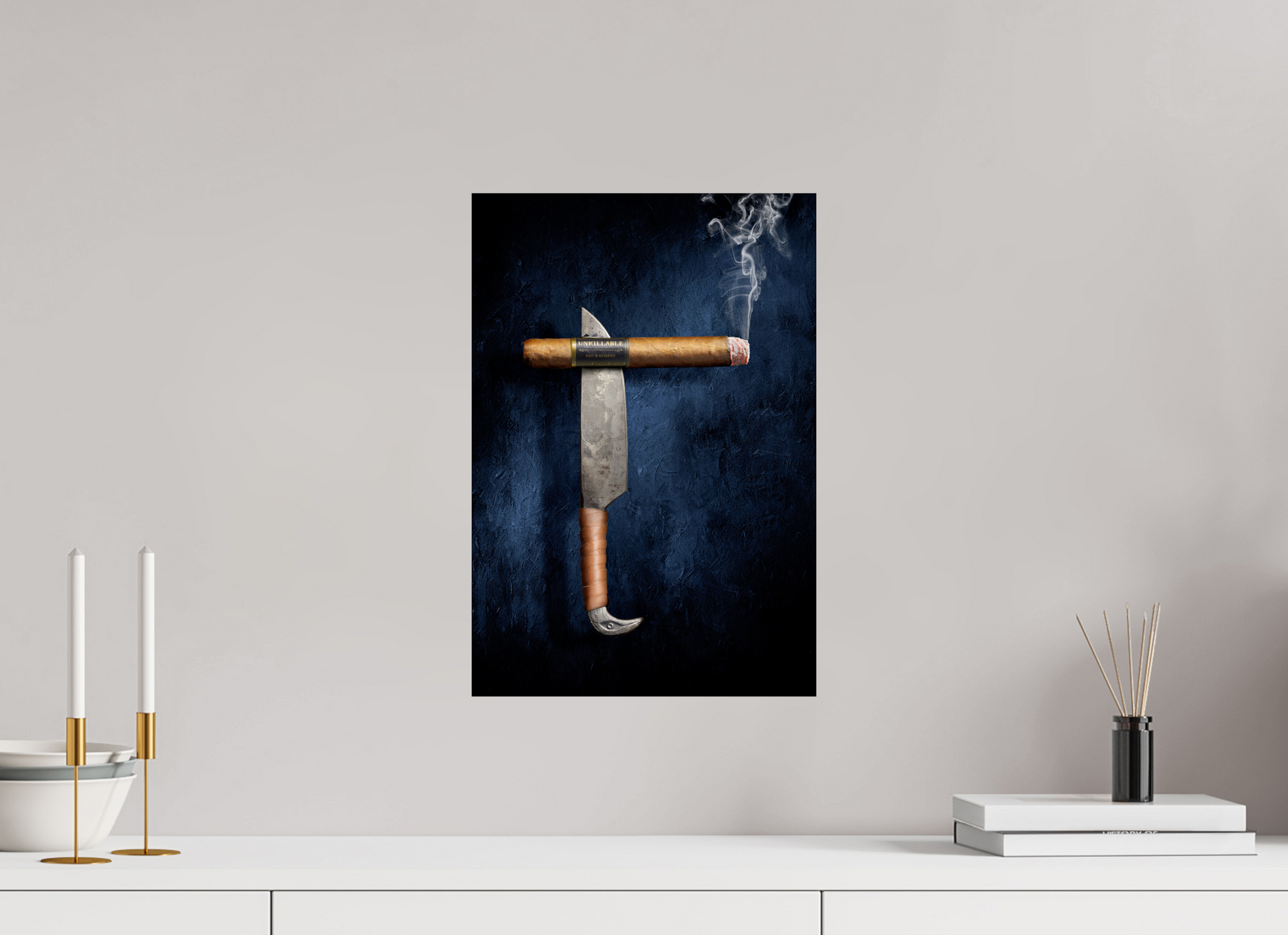 12 x 17.5″, Photo Print On Fuji Crystal DP II Unkillable Cigar