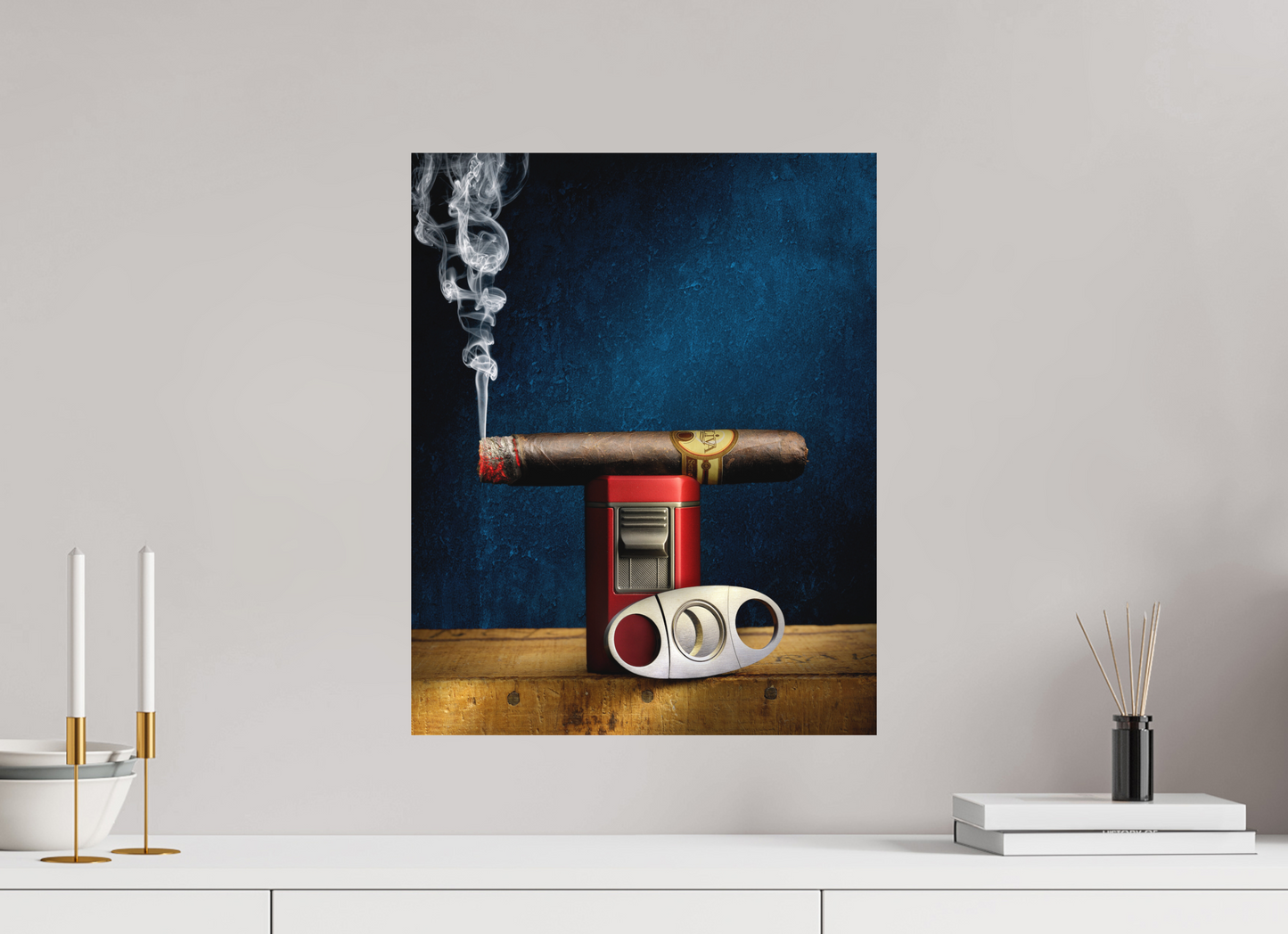 16 x 20″, Metal Print Ready To Hang Oliva O
