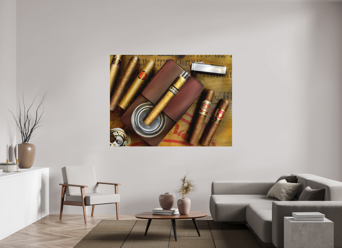 72 x 54″, Metal Print Ready To Hang The Connoisseur's Table
