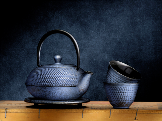 Main image Tea Ceremony in Light | Chinese Teapot & Cups Fine Art Print