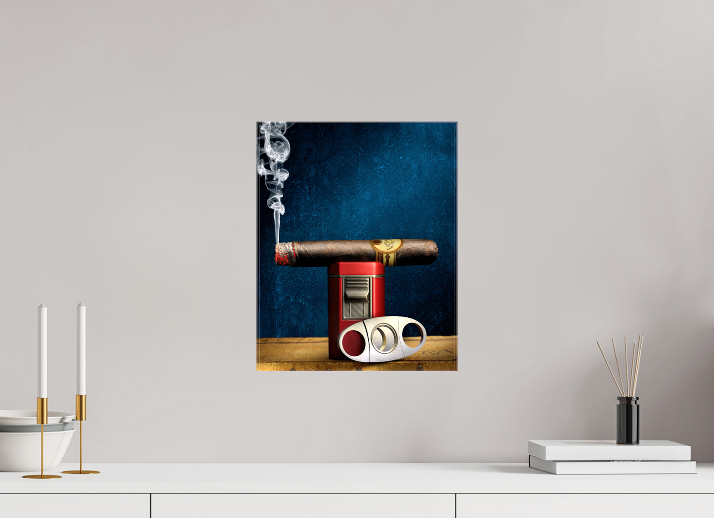 12 x 15″, Glossy Canvas Oliva O