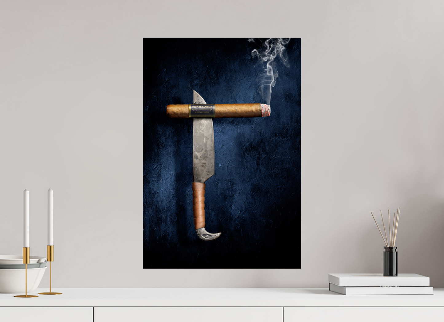 16 x 23.3″, Photo Print On Fuji Crystal DP II Unkillable Cigar