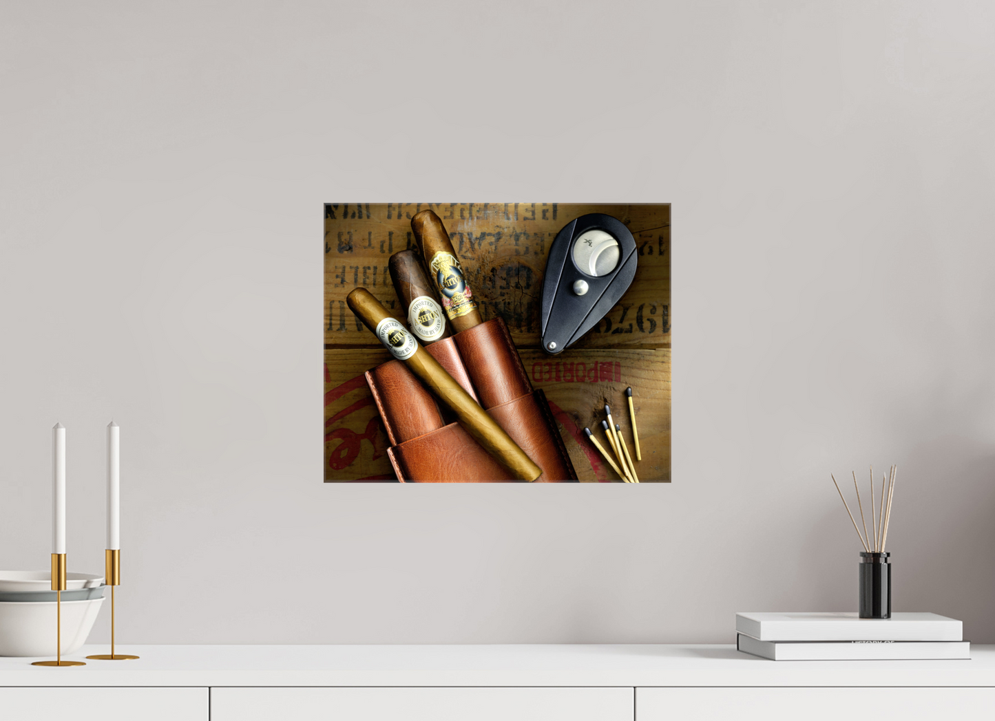 15 x 12″, Glossy Canvas Morning, Noon & Night