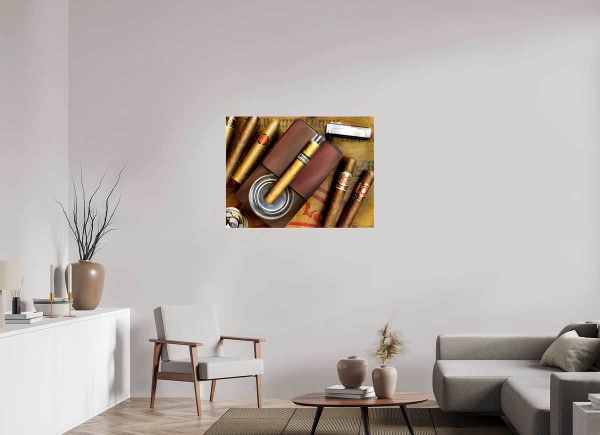 40 x 30″, Glossy Canvas The Connoisseur's Table