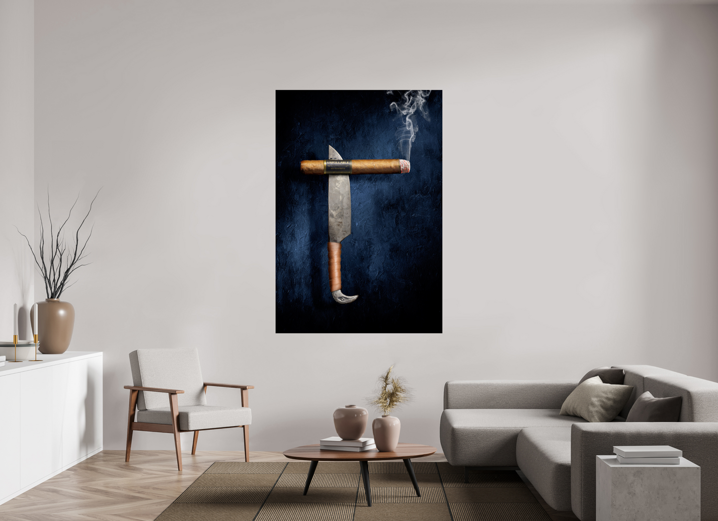 47 x 68.5″, Photo Print On Fuji Crystal DP II Unkillable Cigar