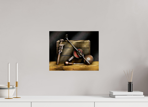 15 x 12″, Photo Print On Fuji Crystal DP II Legacy in Light — Grandfather's Tools, Study No. 2