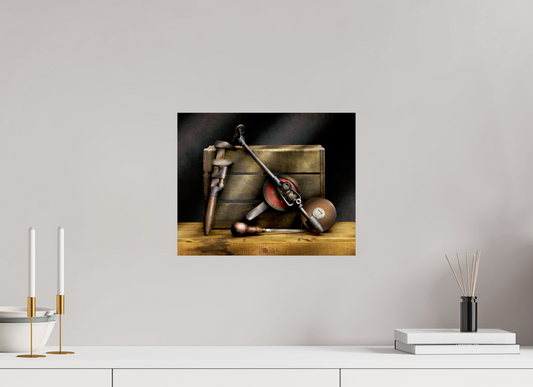 15 x 12″, Photo Print On Fuji Crystal DP II Legacy in Light — Grandfather's Tools, Study No. 2
