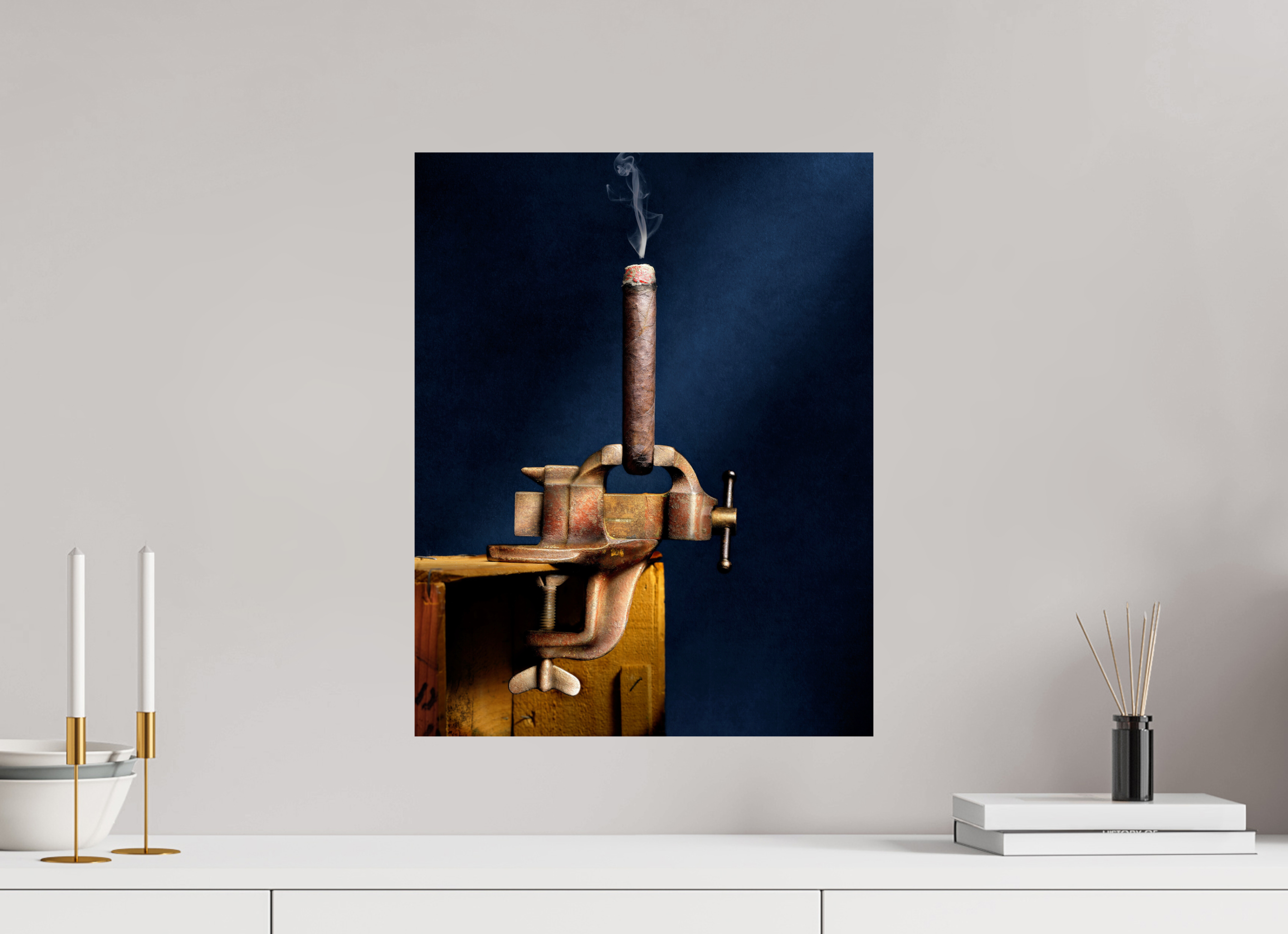 16 x 20.4″, Photo Print On Fuji Crystal DP II My Only Vise | Light Painted Fine Art Photography