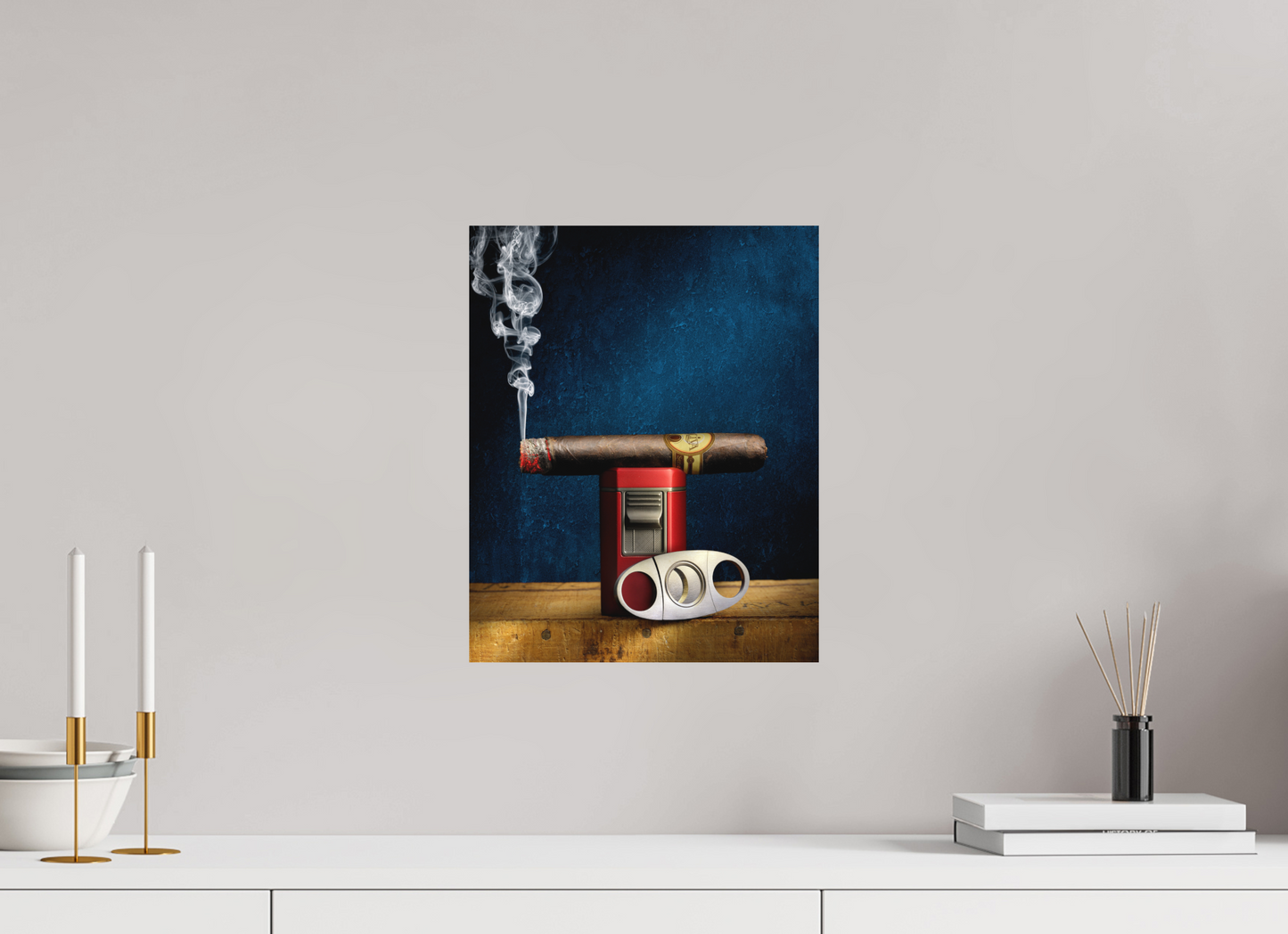 12 x 15″, Metal Print Ready To Hang Oliva O