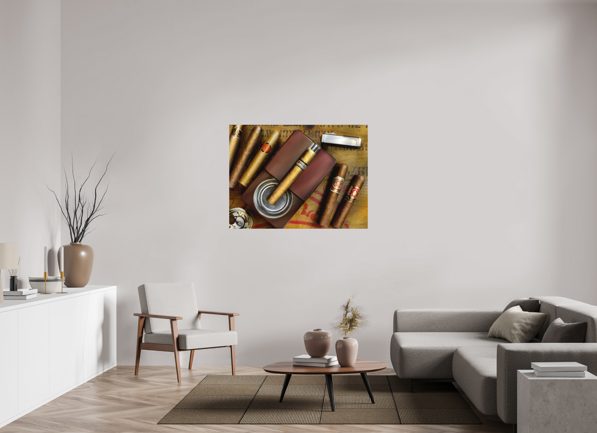 48 x 36″, Metal Print Ready To Hang The Connoisseur's Table