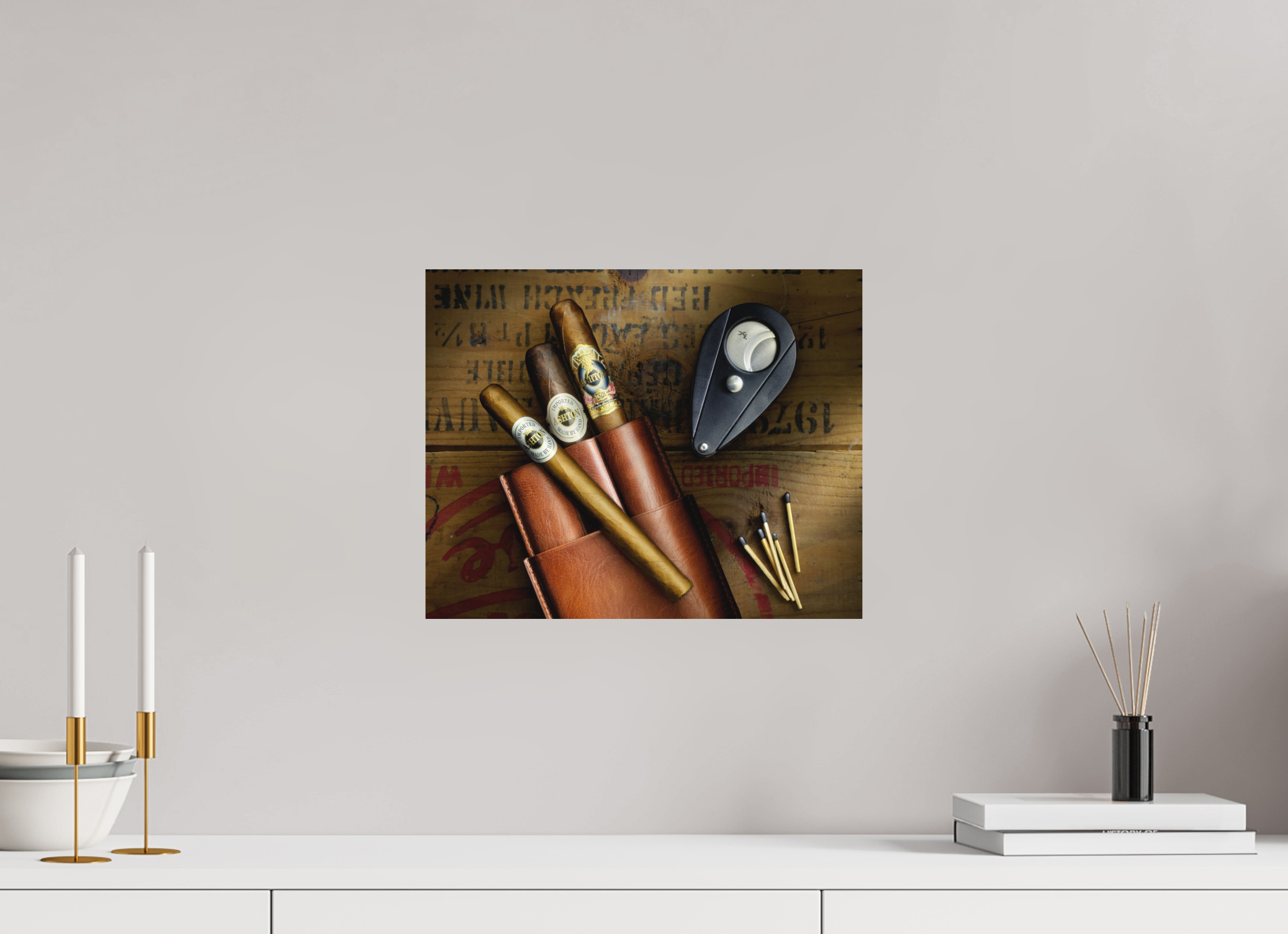 15 x 12″, Metal Print Ready To Hang Morning, Noon & Night