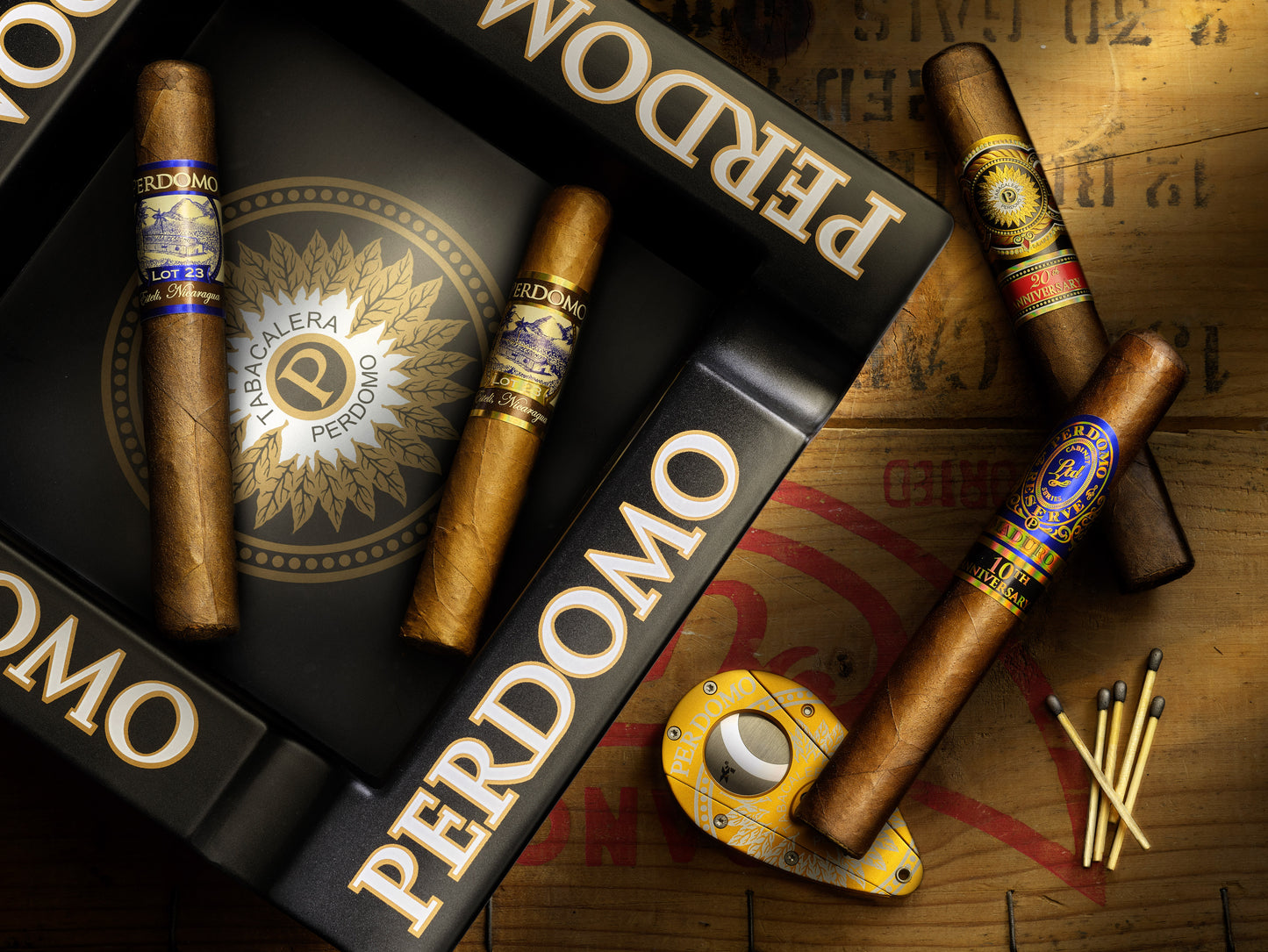 Perdomo Cigar Light Painting | Fine Art Photography for Man Cave & Cigar Lounge