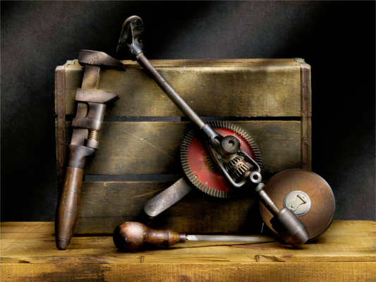 Main image Legacy in Light — Grandfather's Tools, Study No. 2
