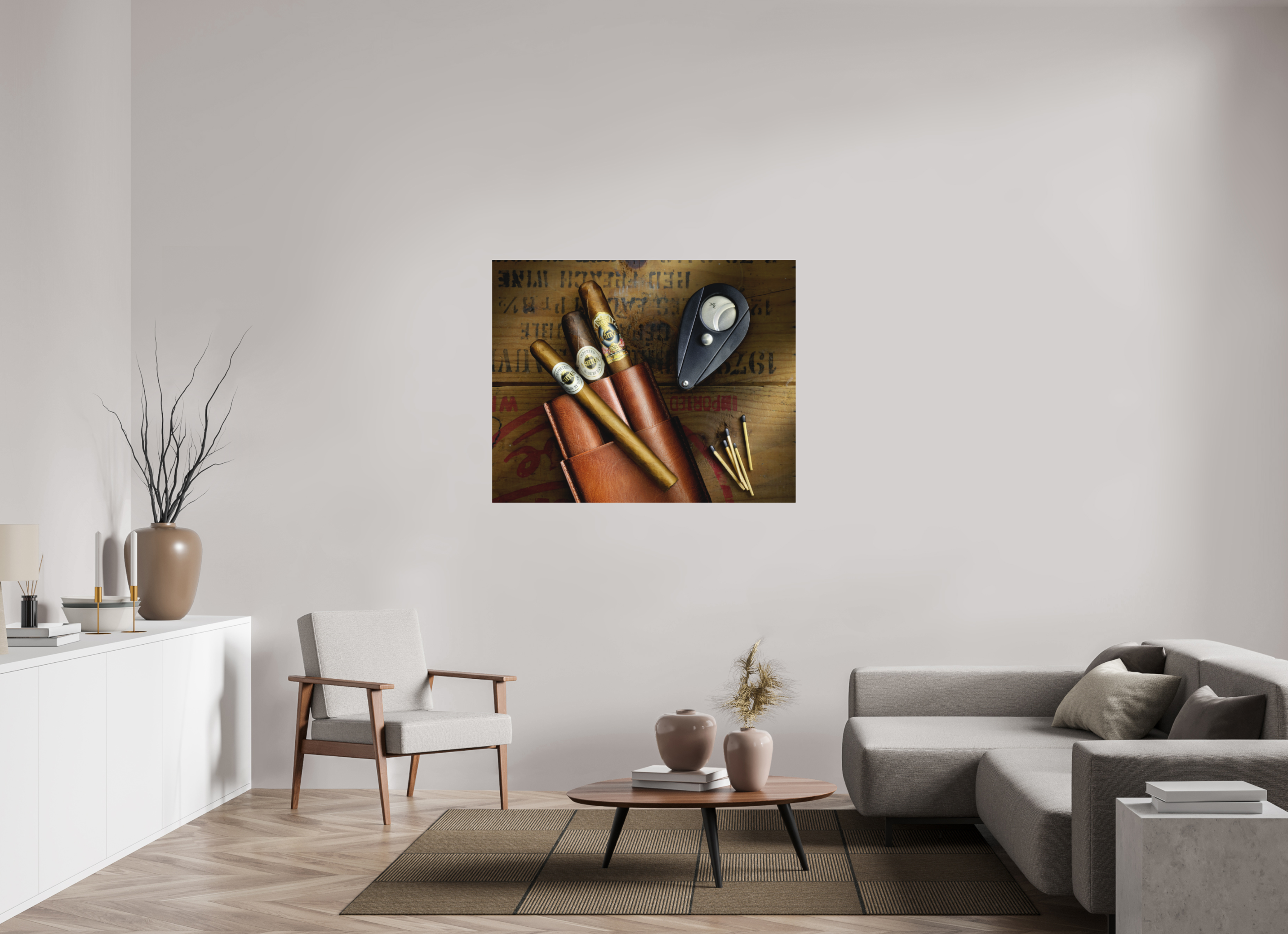 48.7 x 39″, Metal Print Ready To Hang Morning, Noon & Night