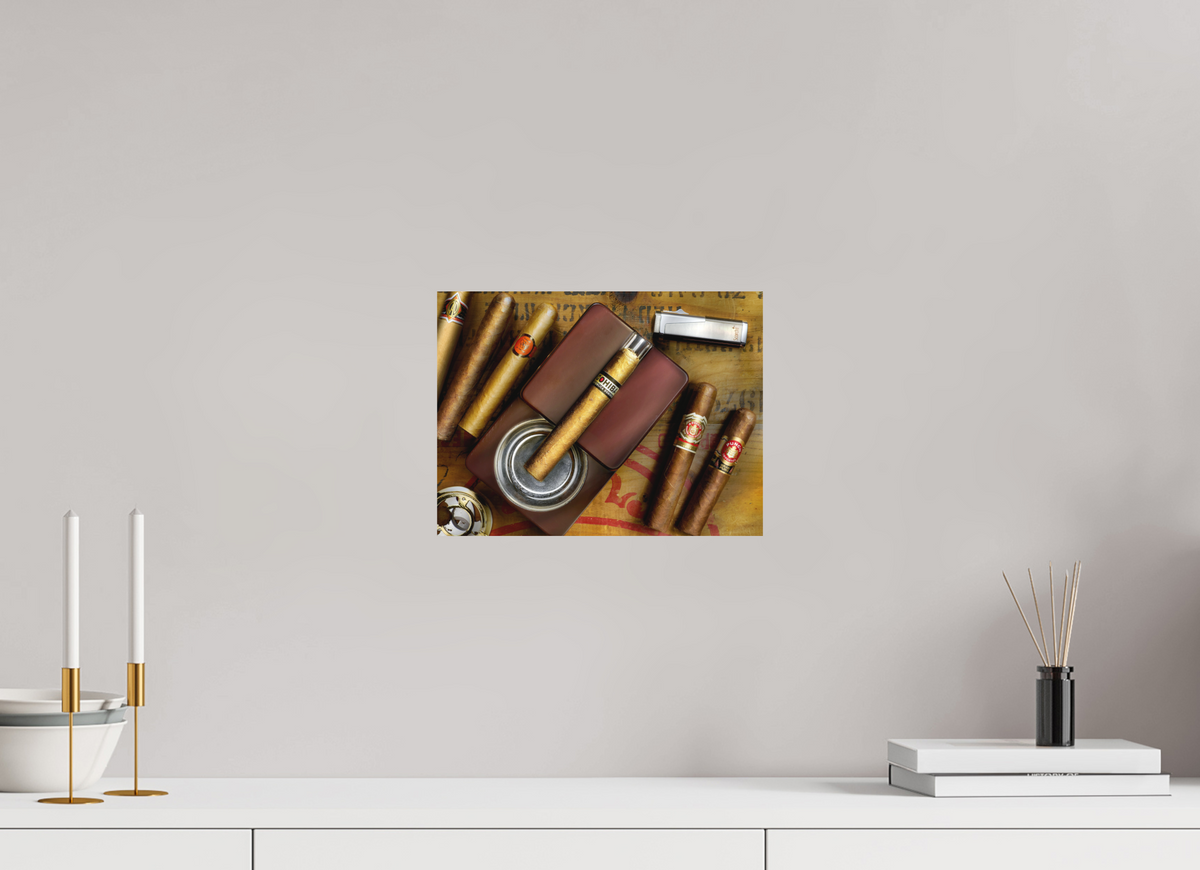 12 x 9″, Metal Print Ready To Hang The Connoisseur's Table