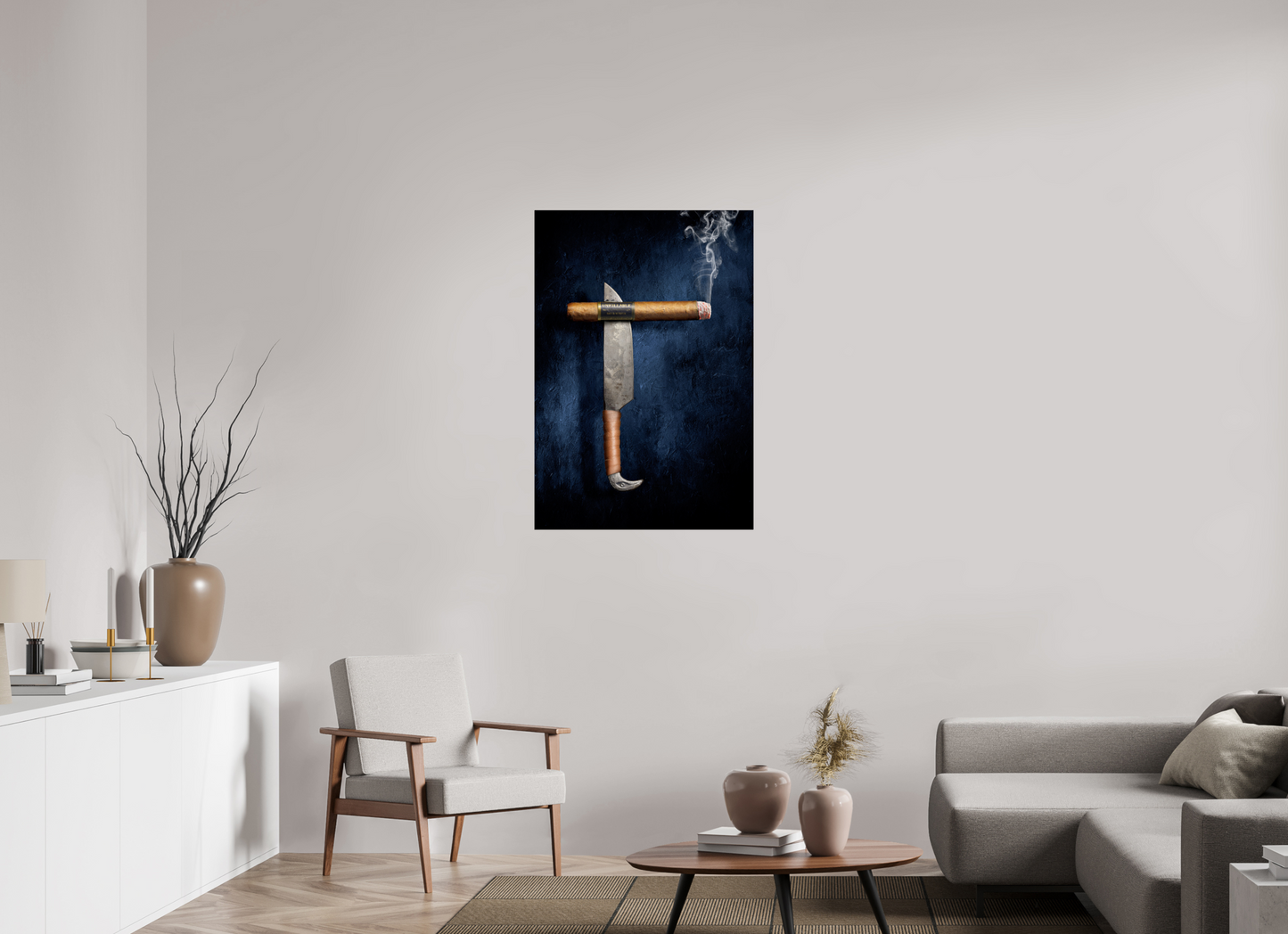 28 x 40.8″, Photo Print On Fuji Crystal DP II Unkillable Cigar
