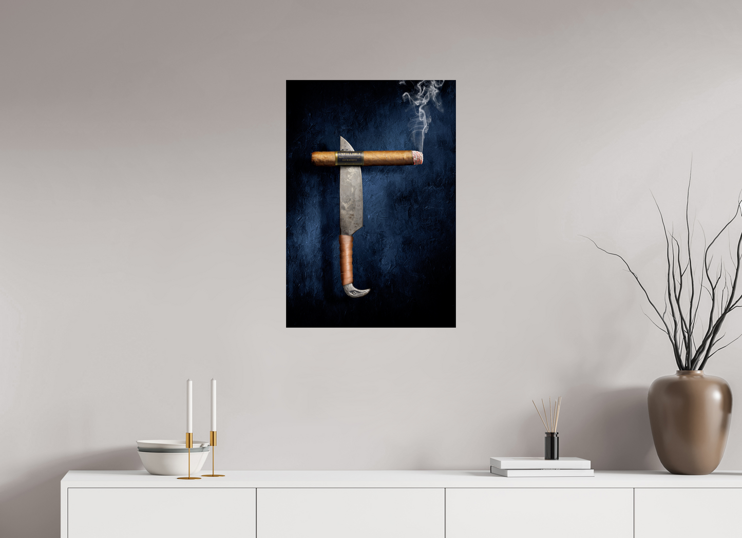 20 x 29.2″, Photo Print On Fuji Crystal DP II Unkillable Cigar