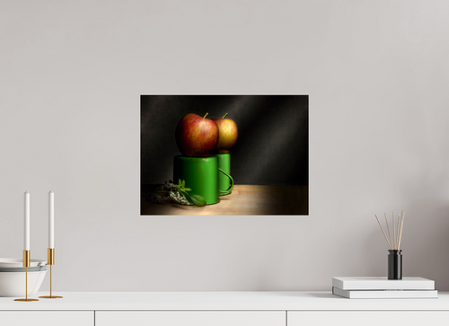 16.8 x 12″, Photo Print On Fuji Crystal DP II Apple and cups