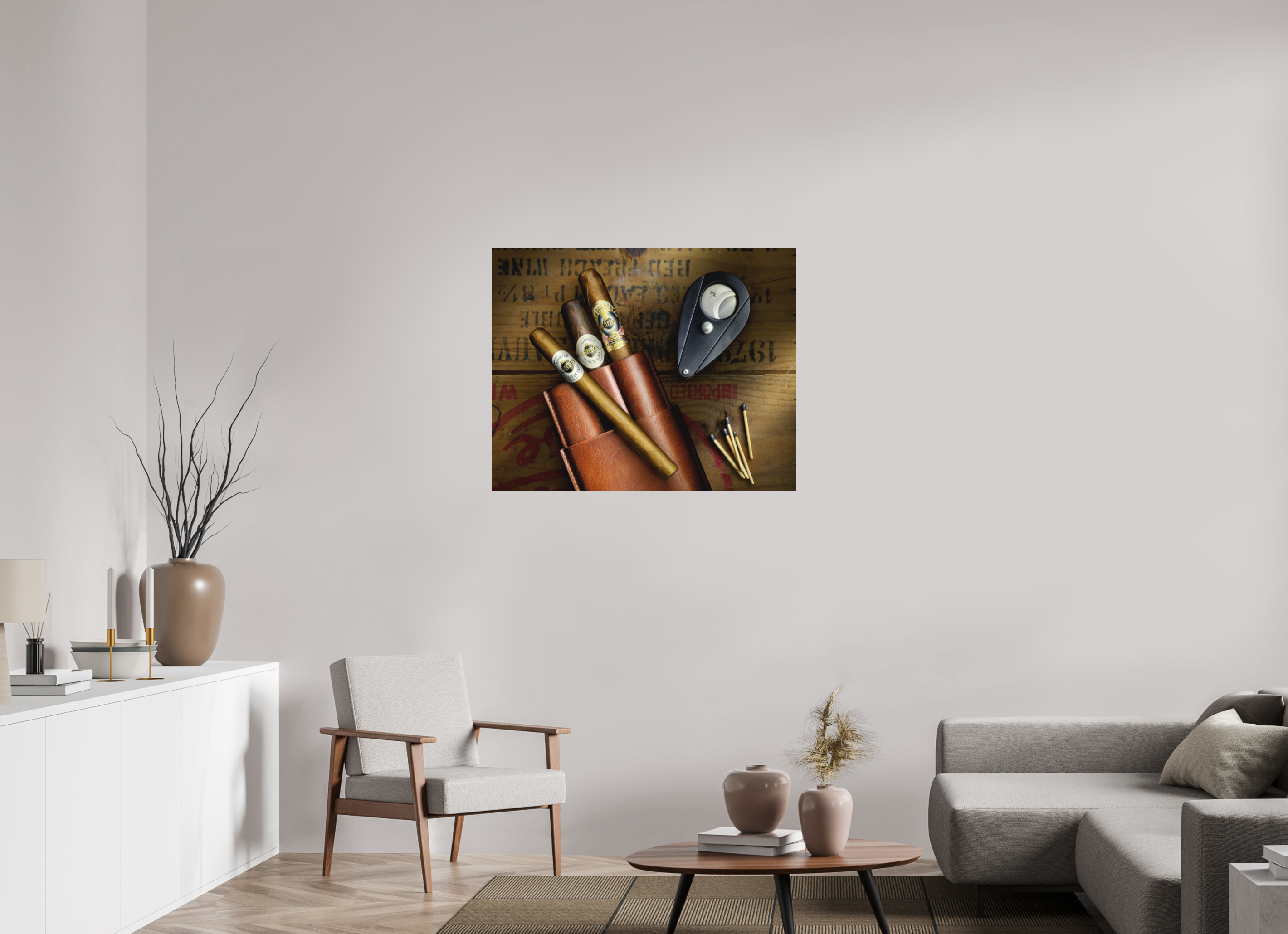 38.7 x 31″, Metal Print Ready To Hang Morning, Noon & Night