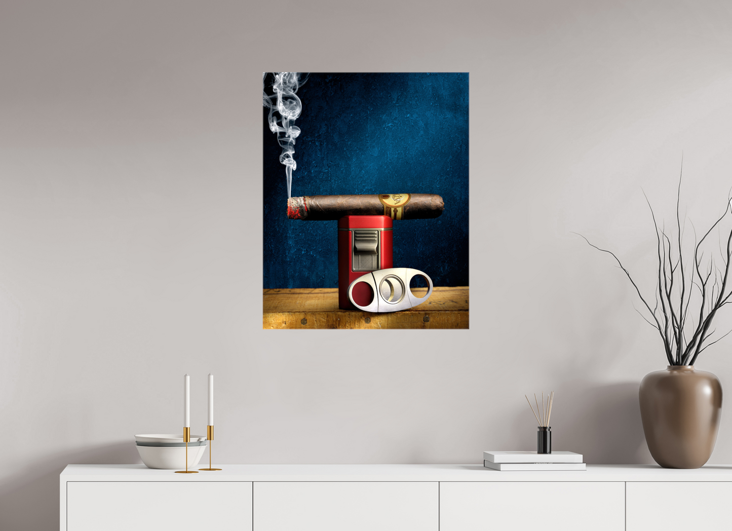 24 x 30″, Glossy Canvas Oliva O