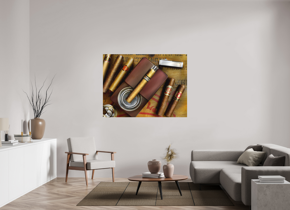 60 x 45″, Metal Print Ready To Hang The Connoisseur's Table