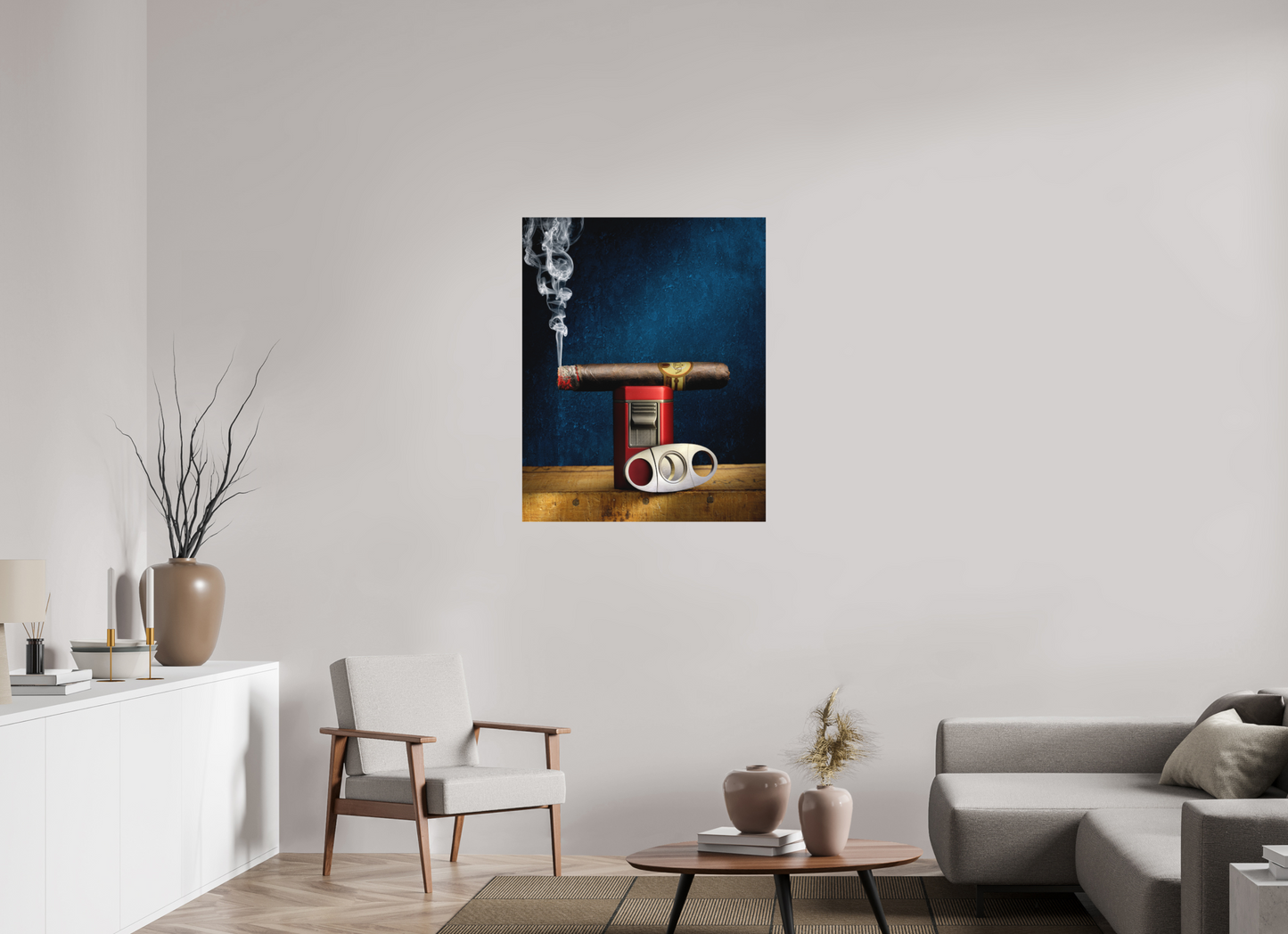 31 x 38.7″, Metal Print Ready To Hang Oliva O
